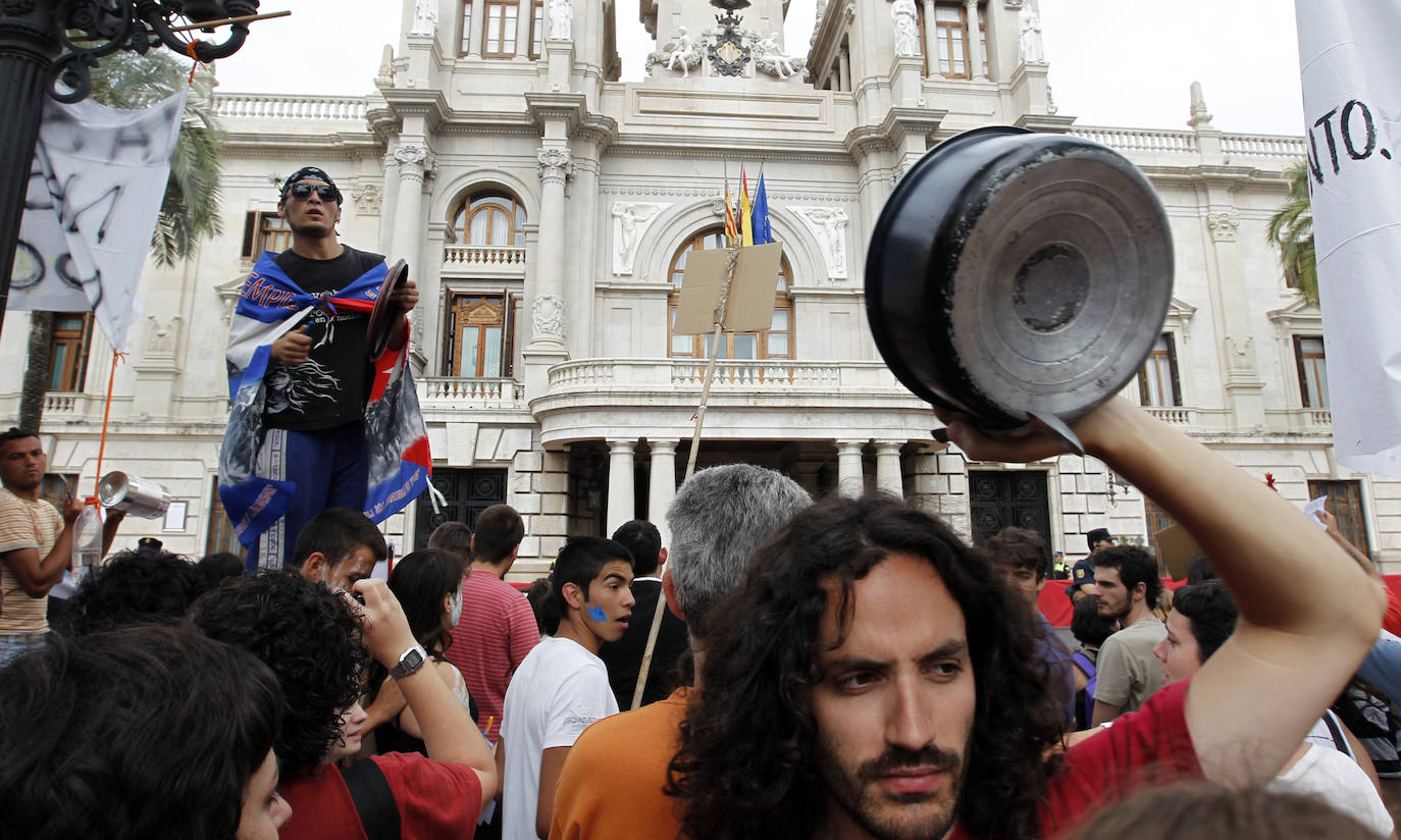 Fotos: Fotos del 15-M: 10 años del movimiento en Valencia