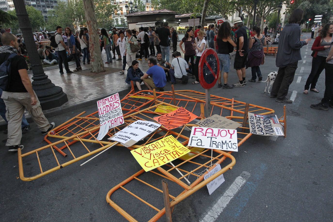 Fotos: Fotos del 15-M: 10 años del movimiento en Valencia