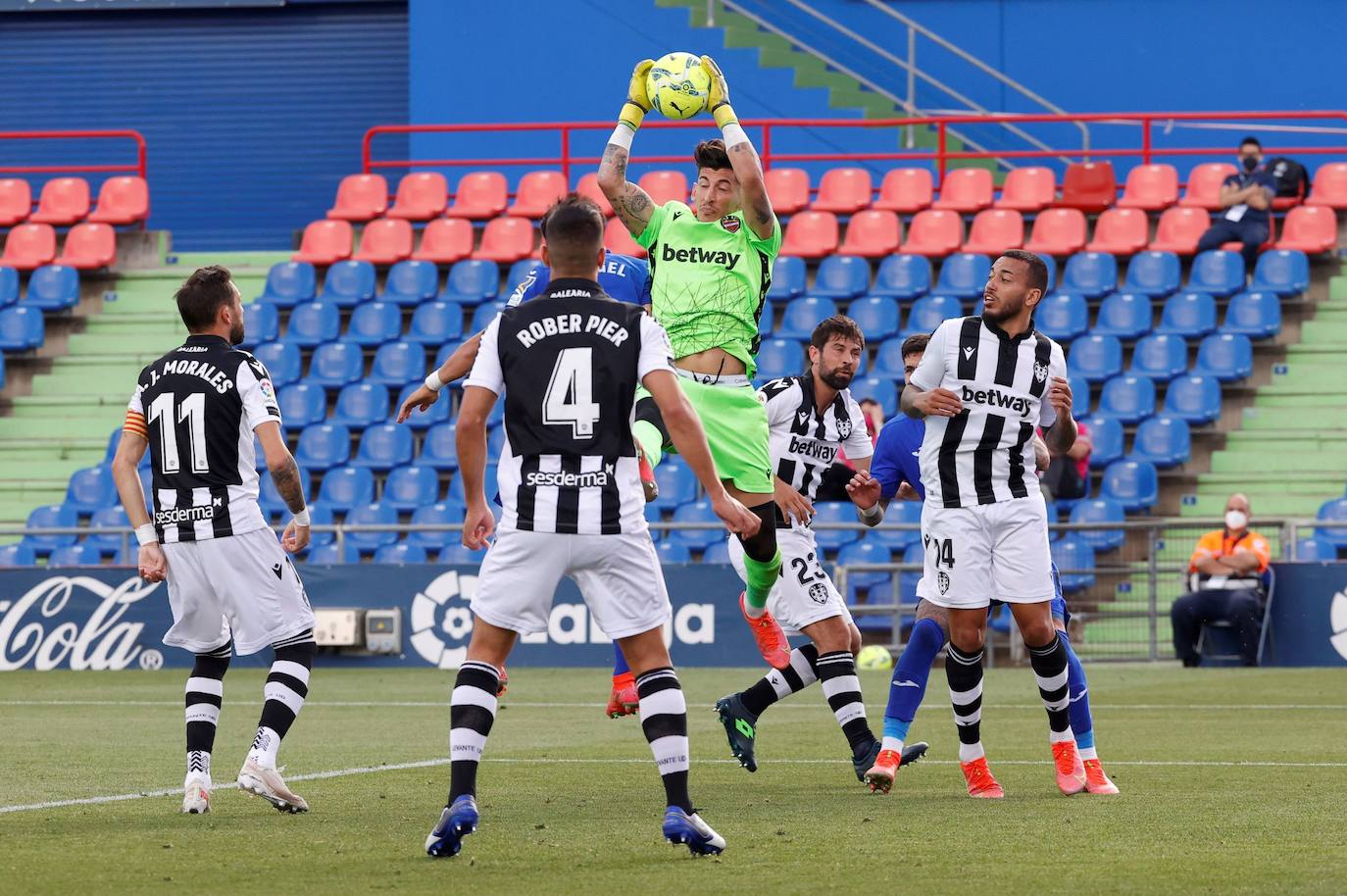 Fotos: Las mejores imágenes del Getafe CF-Levante UD