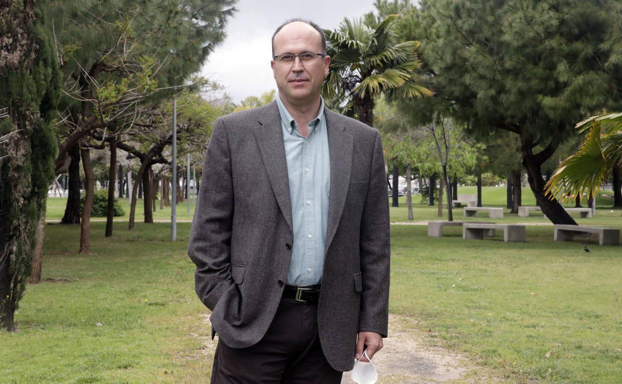 José Manuel Barat, en el campus de Vera de la UPV. 