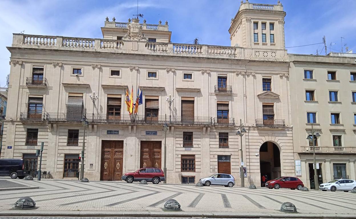 Sede del Ayuntamiento de Alcoy. 