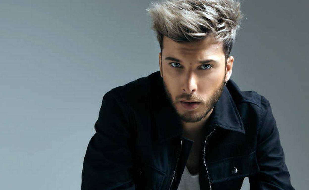 Blas Cantó, representante de España en Eurovisión. 