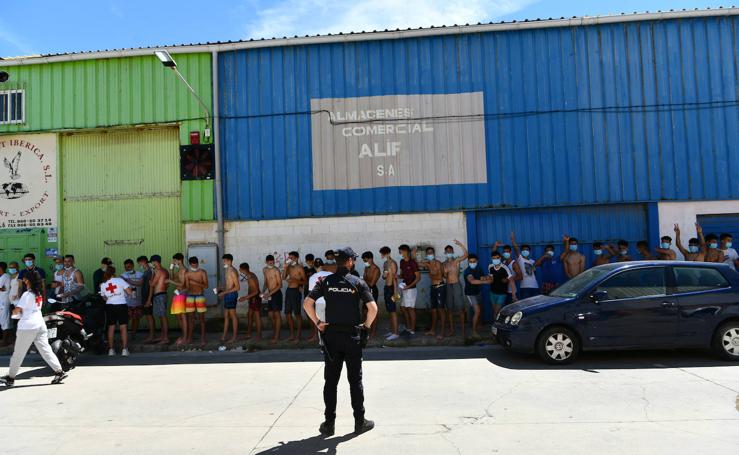 La crisis migratoria en Ceuta, en imágenes