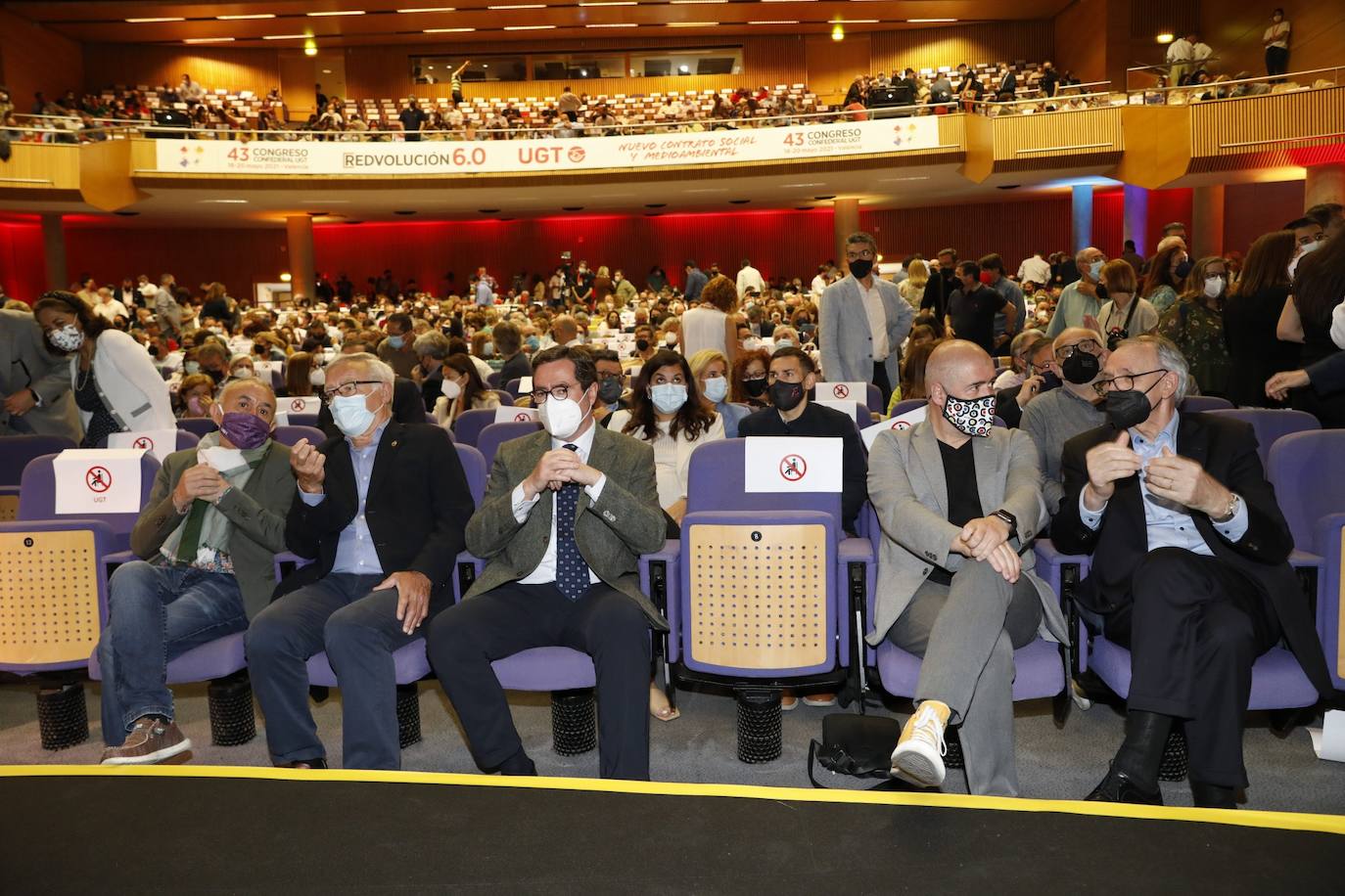 Este lunes ha arrancado en Valencia el 43 congreso del sindicato UGT, que culminará con la reelección de Pepe Álvarez como secretario general. 