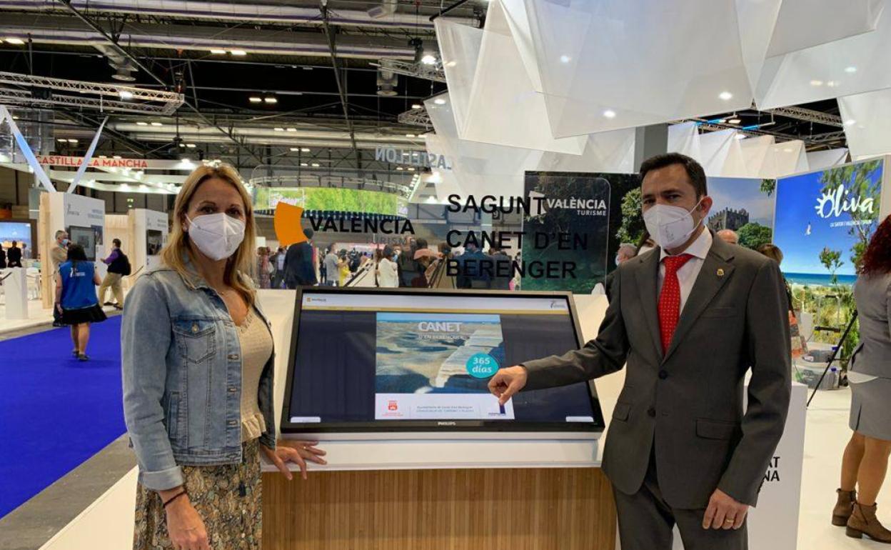 Presentación de los atractivos de Canet en Fitur. 