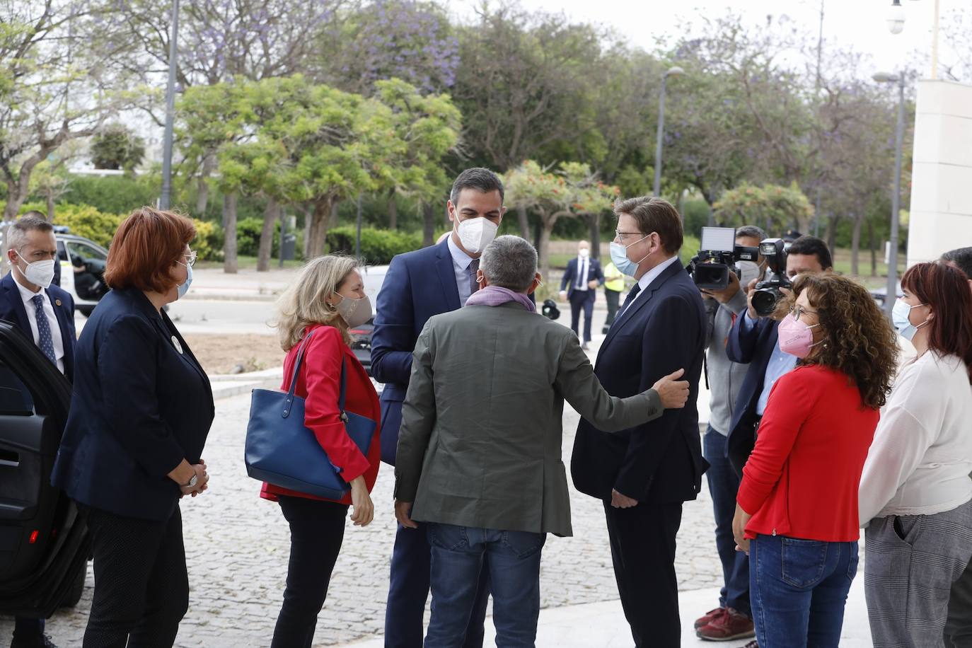 El presidente del Gobierno ha visitado Valencia para participar en el 43 congreso de UGT, donde ha adelantado que se va a aprobar un plan de choque para el paro juvenil.