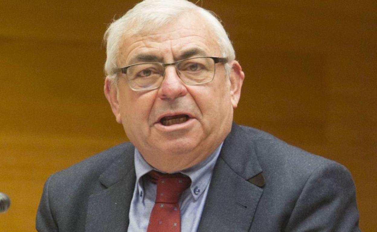 Pepe Cataluña, en una comparecencia en Les Corts.