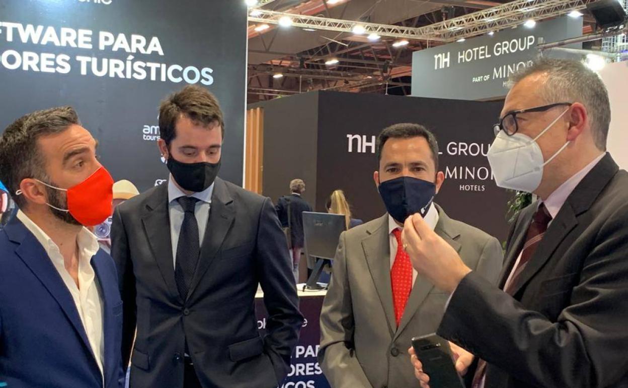 Un instante de la presentación. 