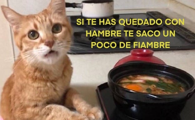 Si después de la paella y 25 flanes te has quedado con hambre, tu madre te puede sacar jamón 