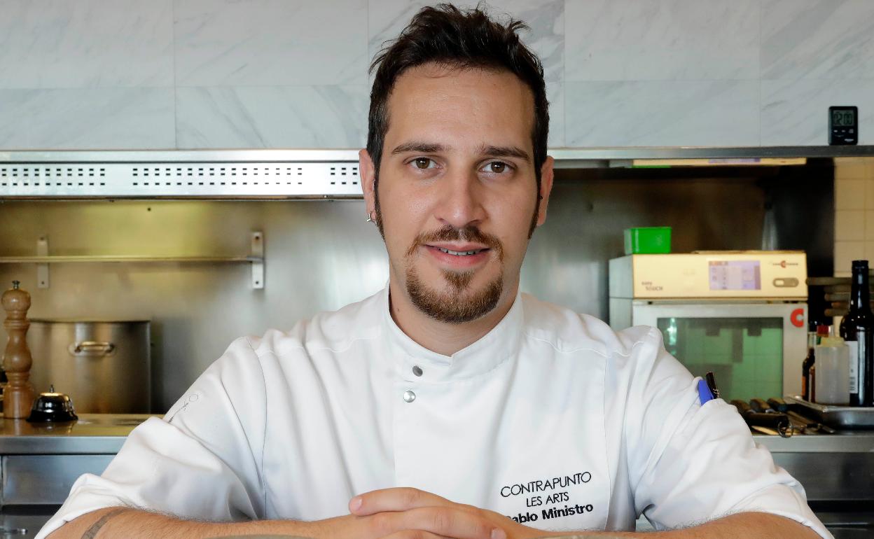 Pablo Ministro, chef de Contrapunto y responsable del negocio gastronómico de Les Arts. 