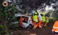 Muere un hombre tras chocar con su coche contra un árbol en Paterna