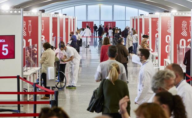 Los 133 puntos de vacunación contra el coronavirus en la Comunitat Valenciana