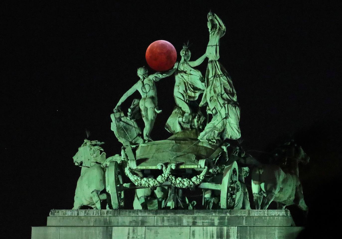 La Superluna sangrienta de mayo. 