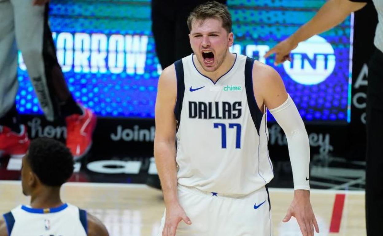 Doncic dinamita los playoffs y Davis y LeBron rescatan a los Lakers