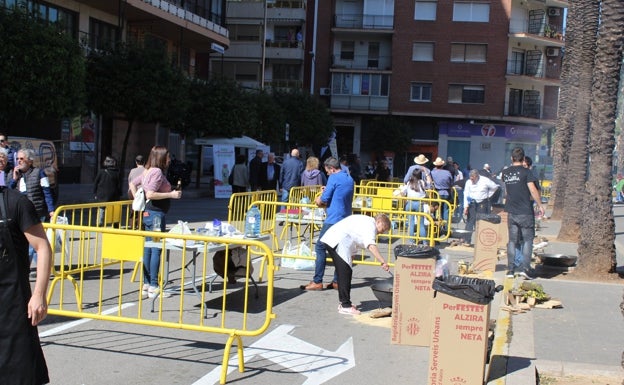 Concurso nacional de espardenyà de Alzira. 