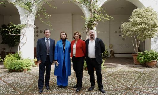 Alejandro Noguera, Agnès Noguera, Agnés Borel y Pablo Noguera. 