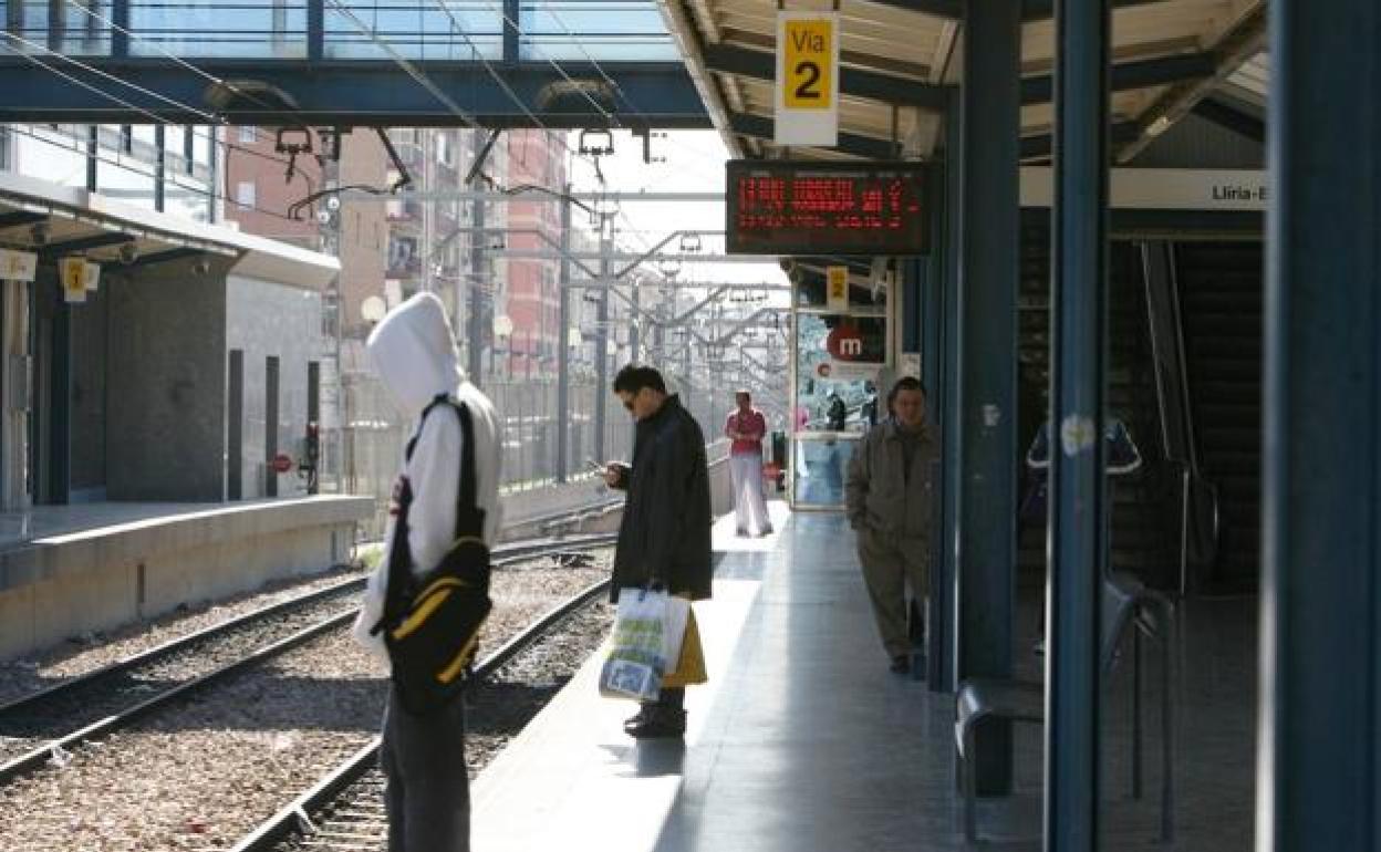 Estación de metro de Empalme en una foto de archivo.