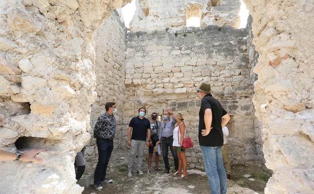 Castillo de Perputxent, en Lorcha. 