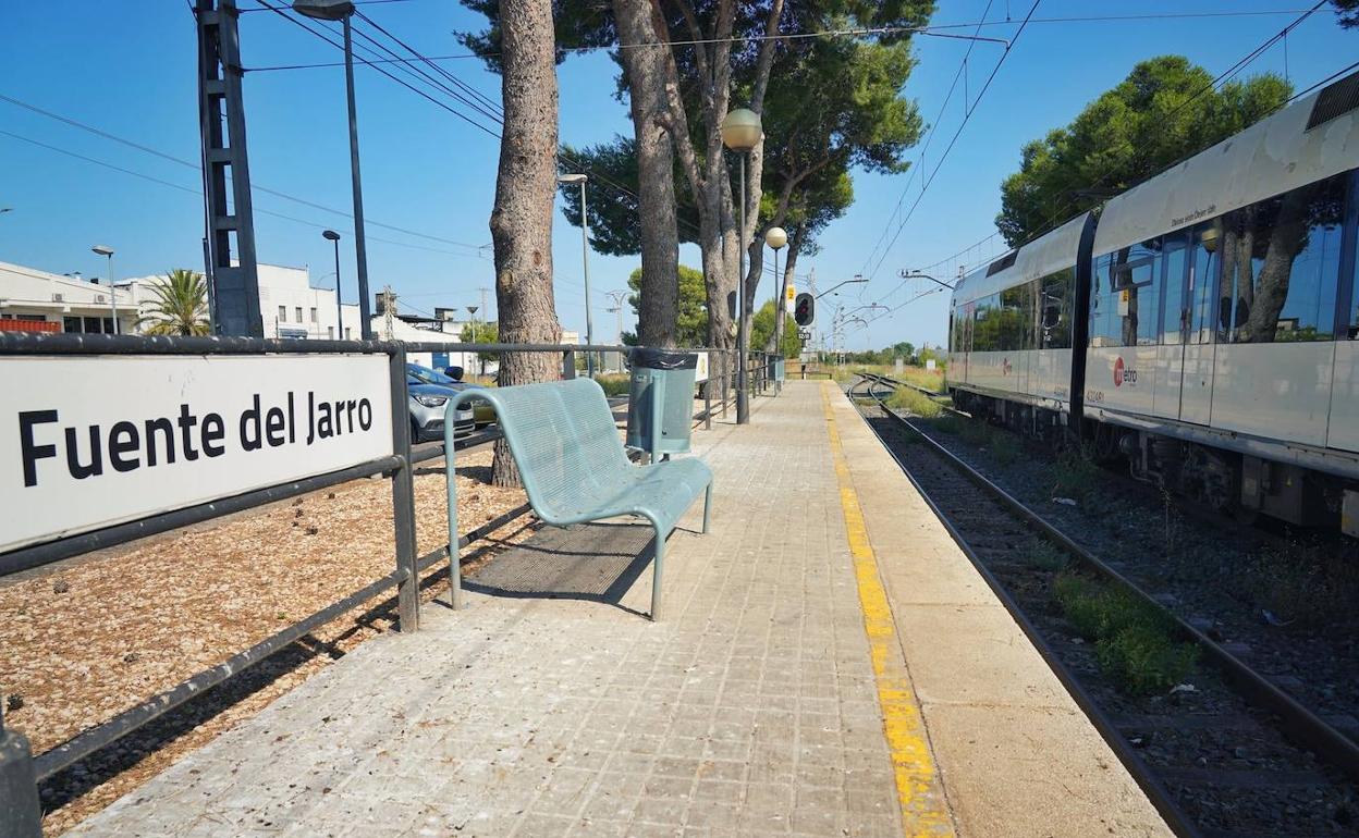 La parada de Fuente del Jarro. 