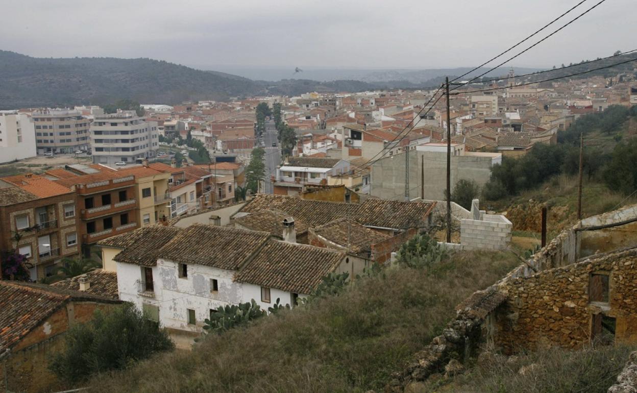 Vista general de Navarrés. 