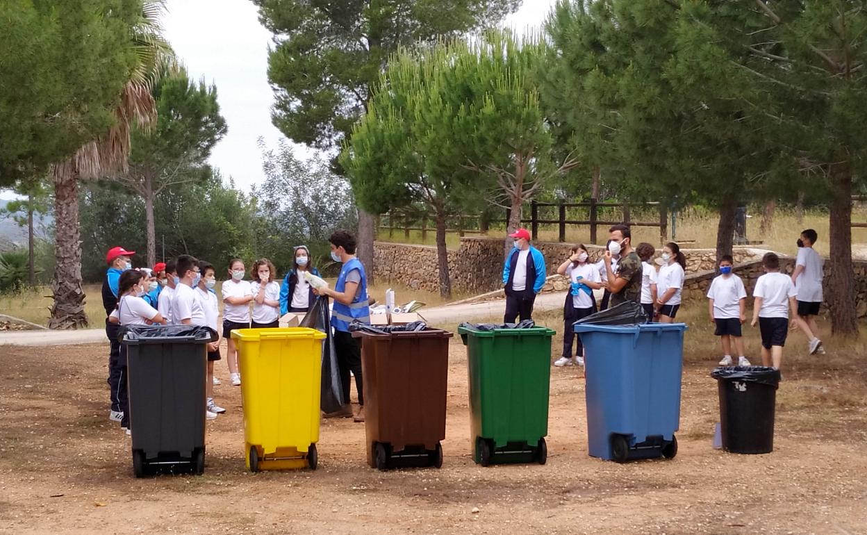 TAller en el Hort de Soriano.