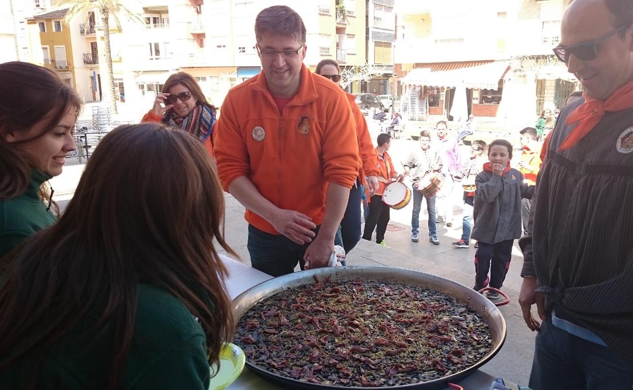 Concurso gastronómico de las fallas de Benifaió. 