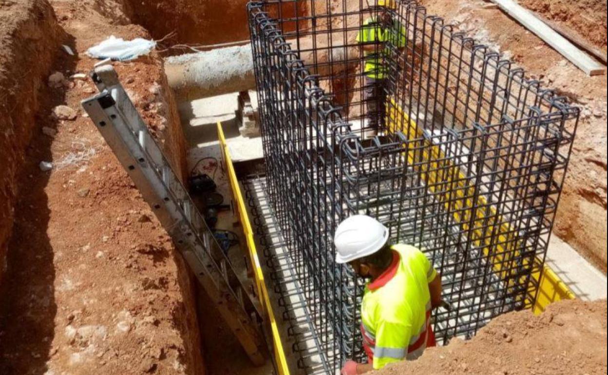 Los trabajos que se han realizando en Albal. 