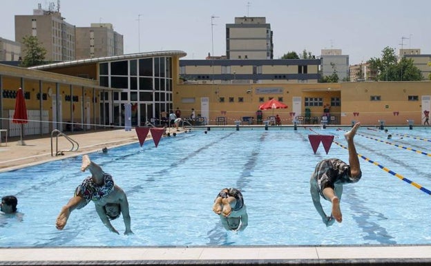 Reapertura de las piscinas municipales de Valencia.