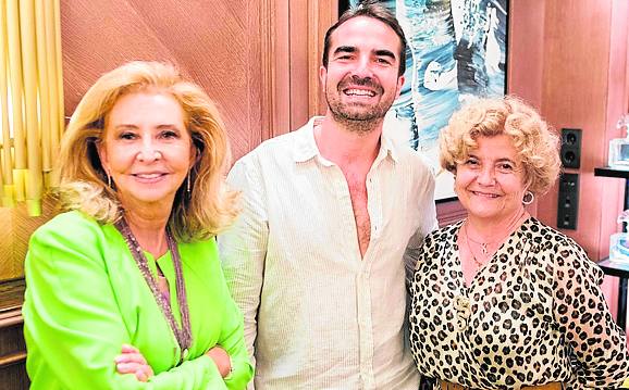 Mayrén Beneyto, Miguel Burdeos y Amparo Andreu.