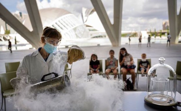 Talleres gratuitos de 'Ciencia a escena' en la Ciudad de las Artes y las Ciencias. 