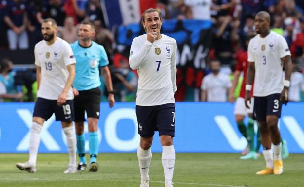 Griezmann marca el primer gol 'español' en la Eurocopa