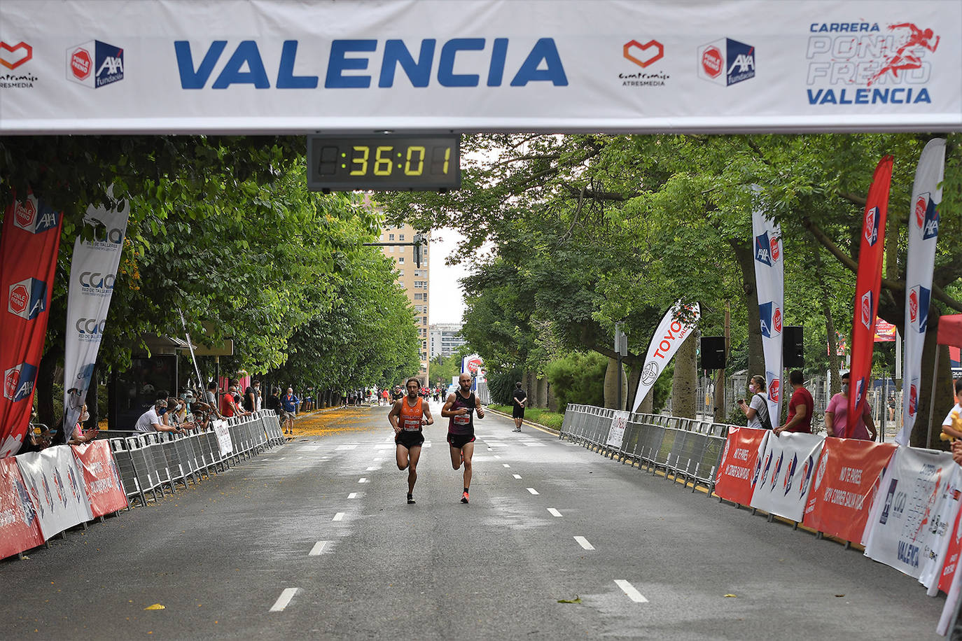 La edición de Valencia es la primera de la carrera Ponle Freno que se celebra desde que empezó la pandemia. 