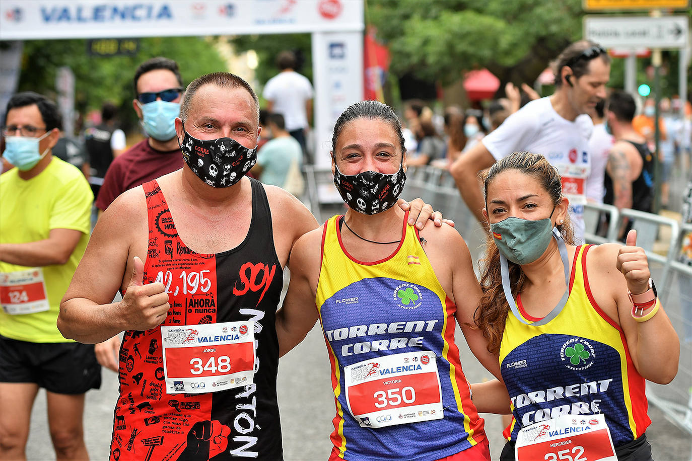 La edición de Valencia es la primera de la carrera Ponle Freno que se celebra desde que empezó la pandemia. 