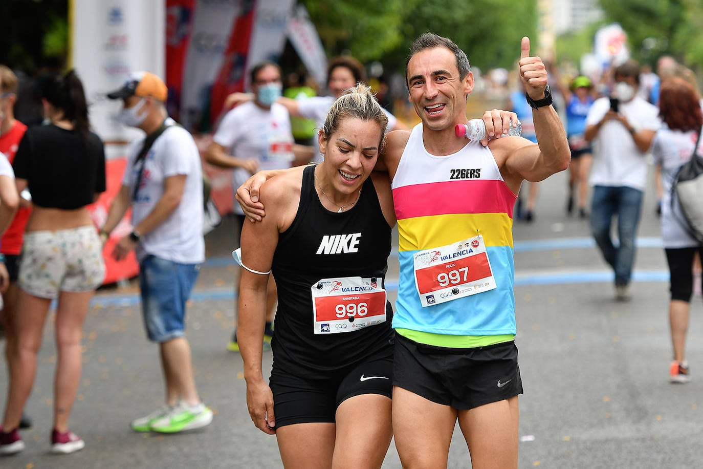 La edición de Valencia es la primera de la carrera Ponle Freno que se celebra desde que empezó la pandemia. 