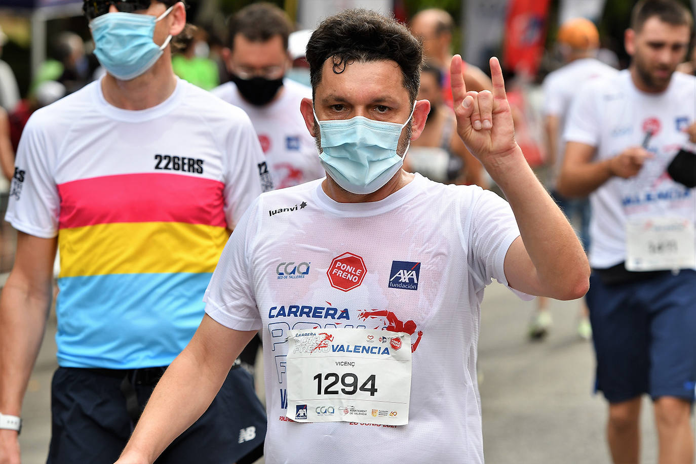 La edición de Valencia es la primera de la carrera Ponle Freno que se celebra desde que empezó la pandemia. 