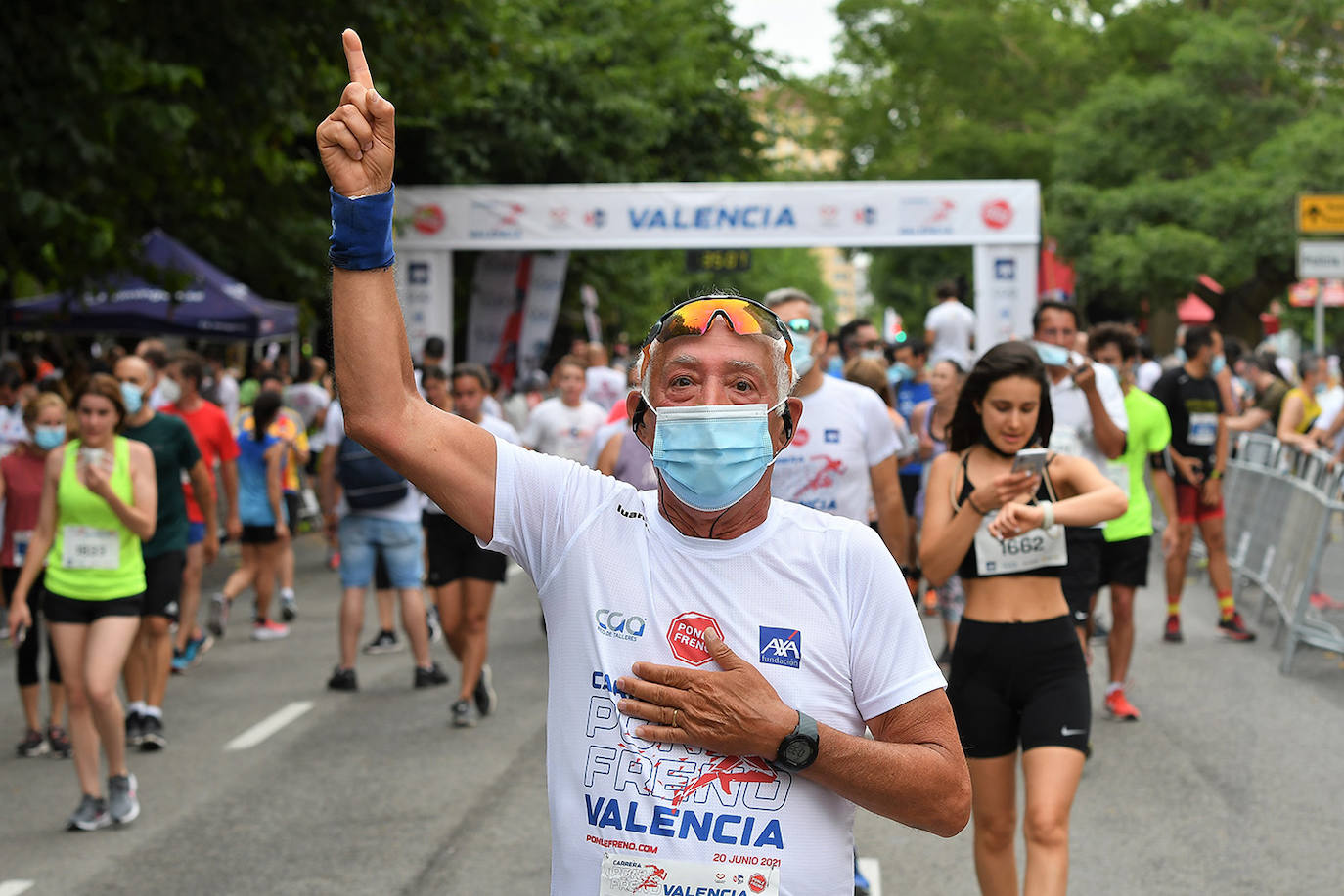 La edición de Valencia es la primera de la carrera Ponle Freno que se celebra desde que empezó la pandemia. 