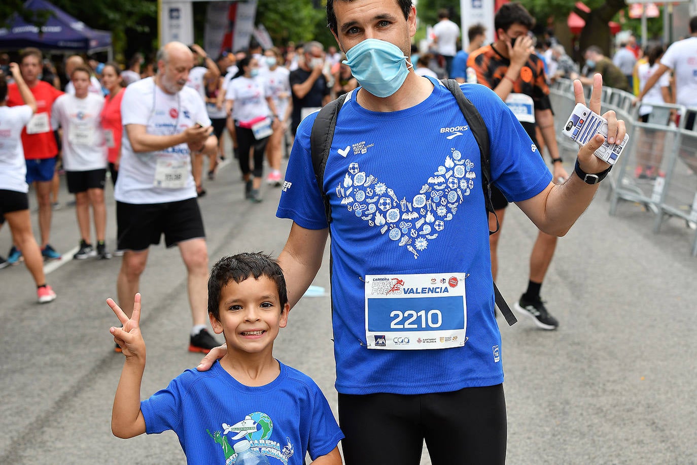 La edición de Valencia es la primera de la carrera Ponle Freno que se celebra desde que empezó la pandemia. 