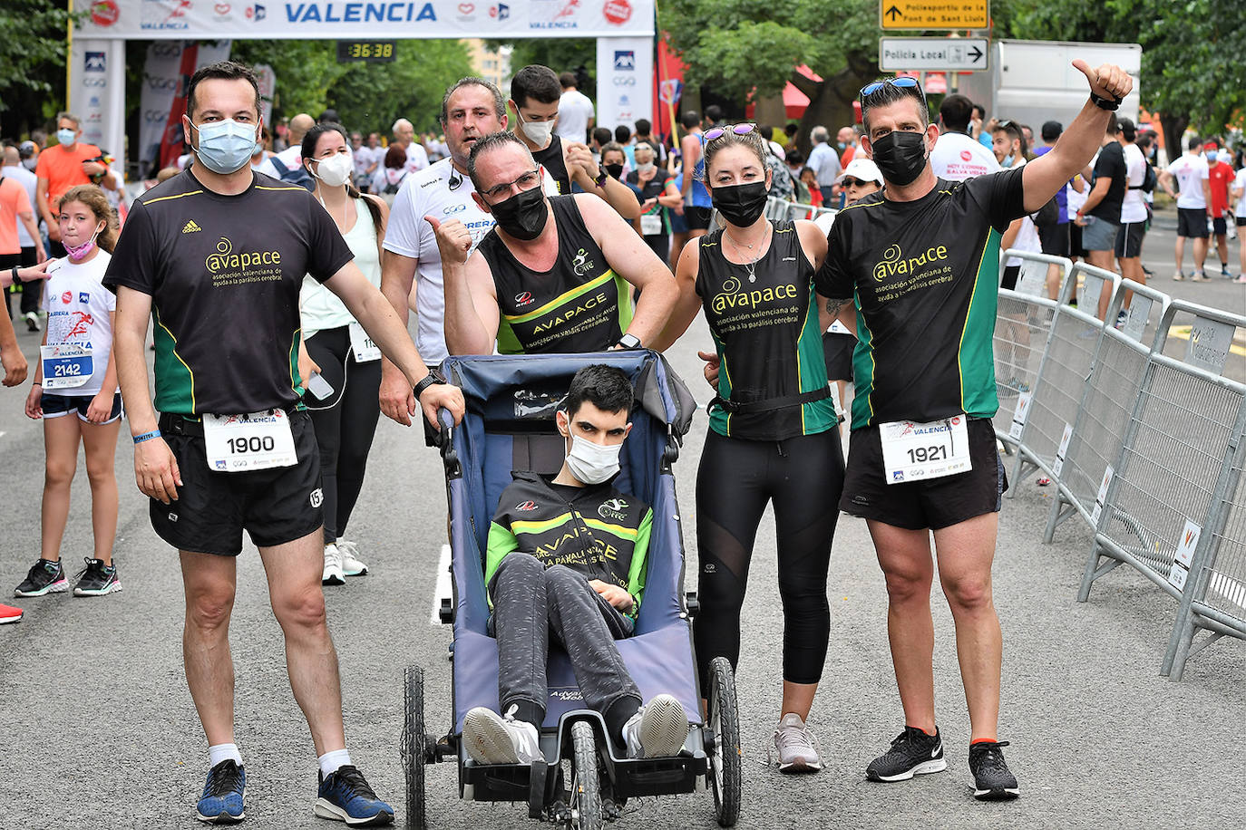 La edición de Valencia es la primera de la carrera Ponle Freno que se celebra desde que empezó la pandemia. 