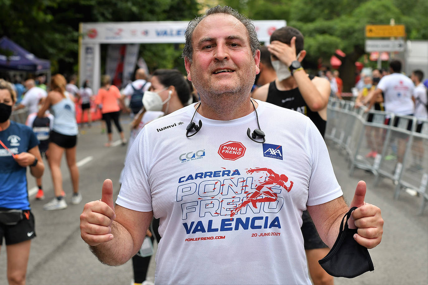 La edición de Valencia es la primera de la carrera Ponle Freno que se celebra desde que empezó la pandemia. 