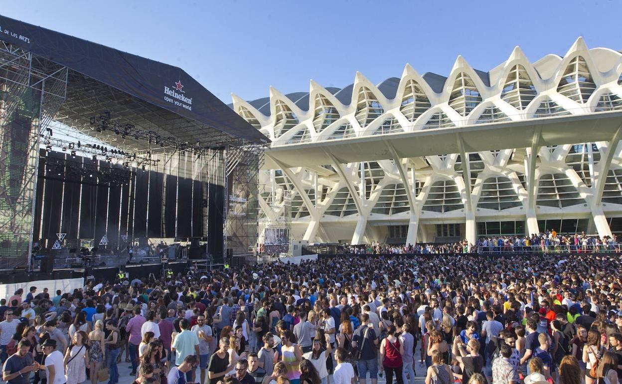 Una de las ediciones del Festival de les Arts. 