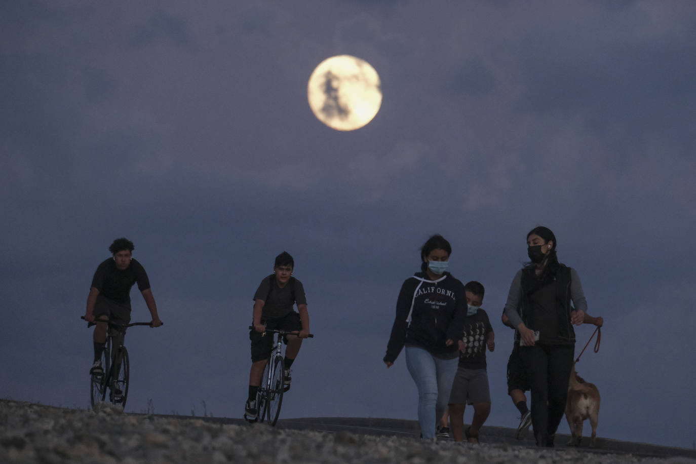 La última superluna del año 2021. 