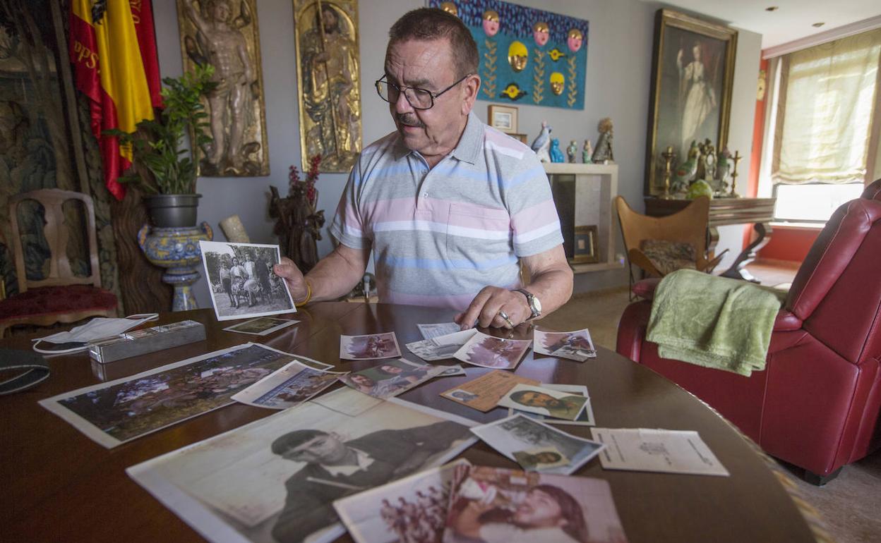 José Soto rememora los felices momentos vividos en su infancia.