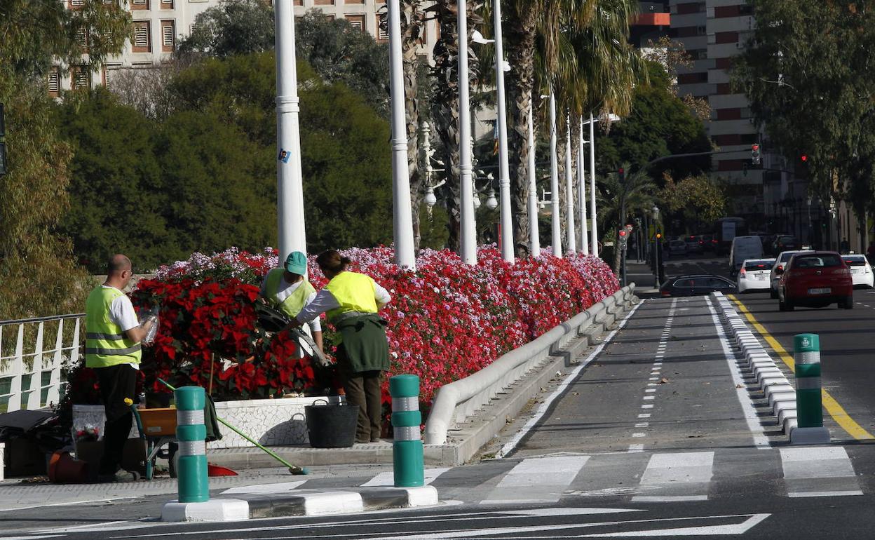 Puente de las Flores de Valencia. 