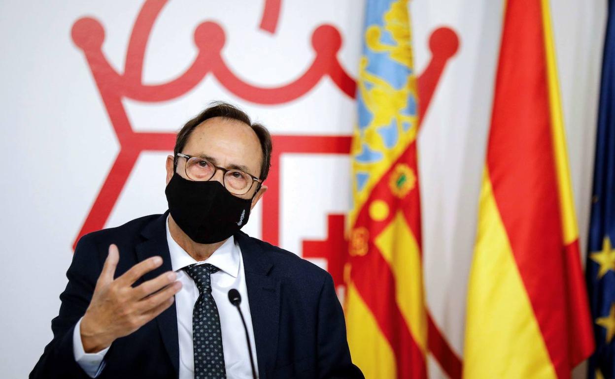 El conseller de Hacienda, Vicent Soler 