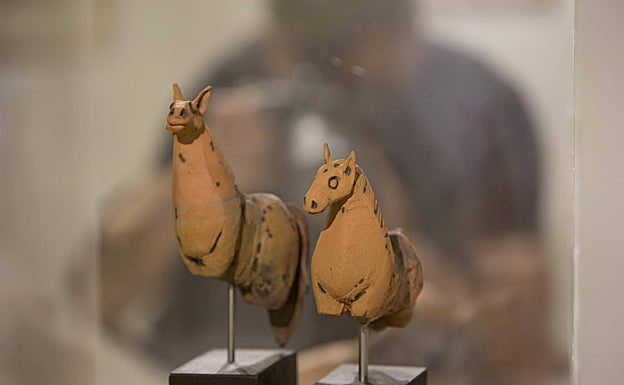 Una de las piezas de la exposición. 