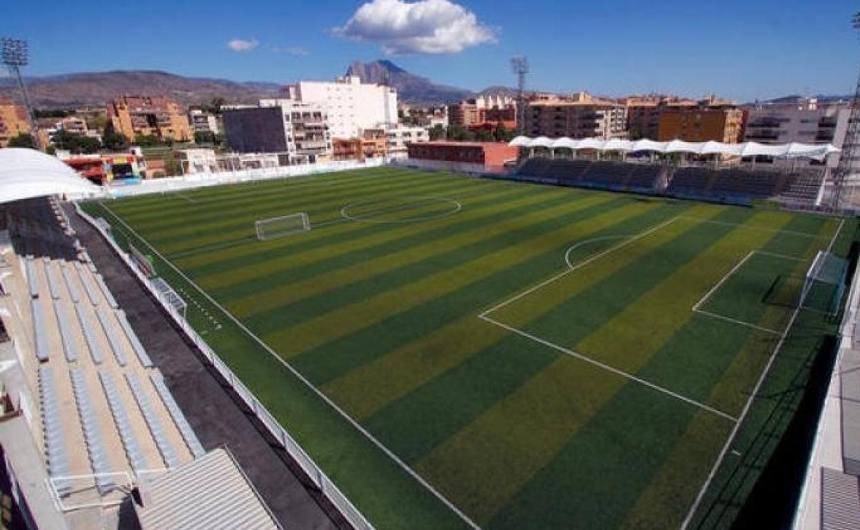 Estadio municipal de Fútbol de la Vila Joiosa.