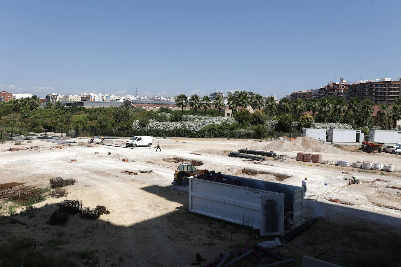 Fotos: Obras en el Parque Central de Valencia