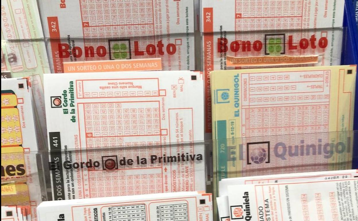 Boletos de apuestas. 