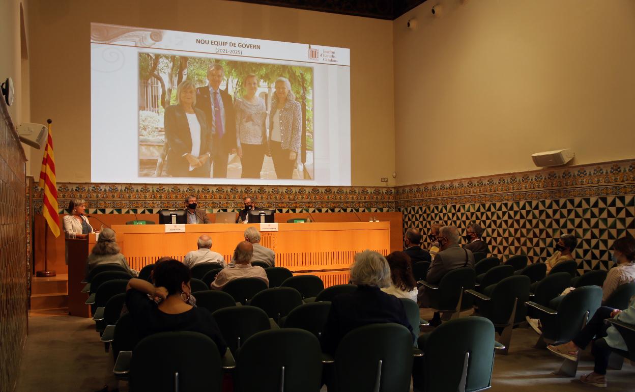 Acto del Institut d'Estudis Catalans. 