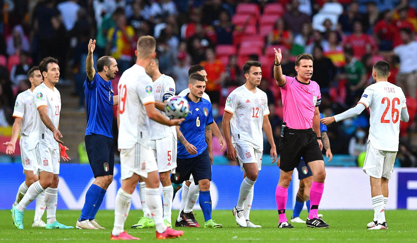 Fotos: Italia-España, en imágenes